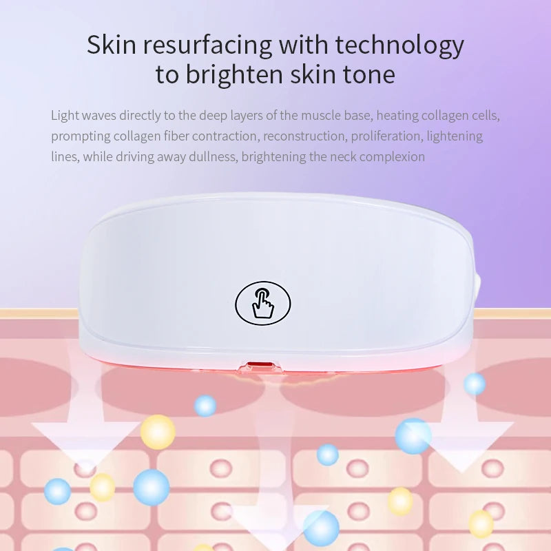 Practical Neck Anti-aging Mask Skin Tightening Lifting Neck Beauty Device Brighten Skin Rejuvenation Improve Neck Muslc Sagging