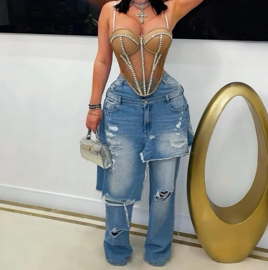Cargo Pocket Pants High Waist Camouflage Y2K Streetwear 2025 Women Winter Fashion Clothes Trousers Sexy Elegant Baggy Pants