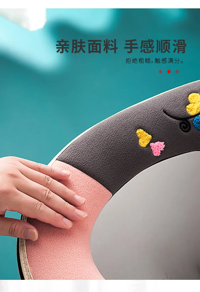Toilet Seat Four Seasons Universal Double with Zipper Summer Toilet Seat Cushion Waterproof Zipper Models Toilet Seat Cover Home