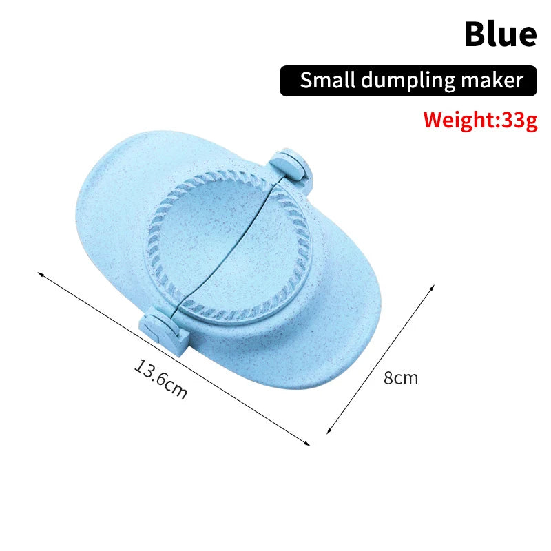 1PCS New DIY Wheat Straw Dumpling Maker Dumpling Machine Tools Dumpling Mold Clamp Baking Mold Pastry Kitchen Accessories