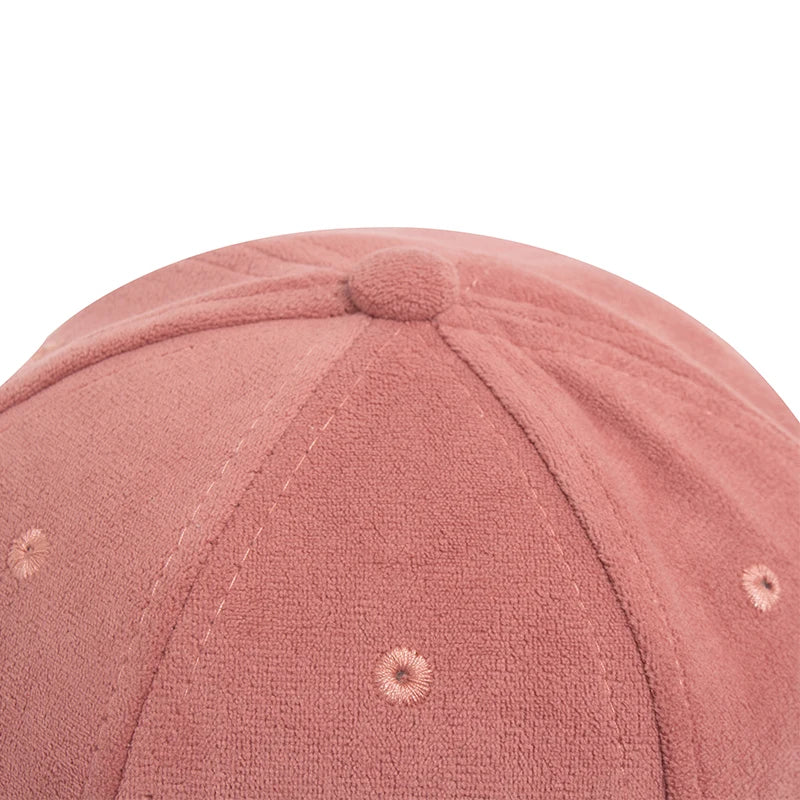 Women Suede Baseball Caps Autumn Winter Solid Fashion Men Hip Hop Cap Outdoors Casual Travel Sun Visor Hat Multicolour Unisex