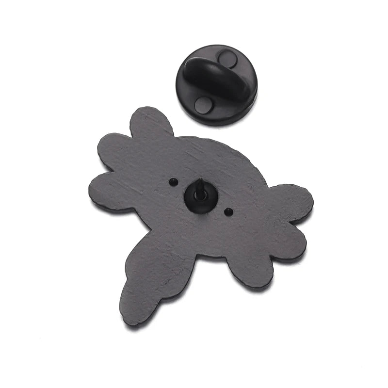 Cute Cartoon Salamander Enamel Pins Custom Funny Insect Metal Brooches Backpack Lapel Badges Jewelry For Kid Women Wholesale