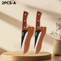 WXCOO Flexible Kitchen Knife Professional Forged Boning Knife Fish Filleting Knife with Sheath Chef Wood Handle Kitchen Supplies