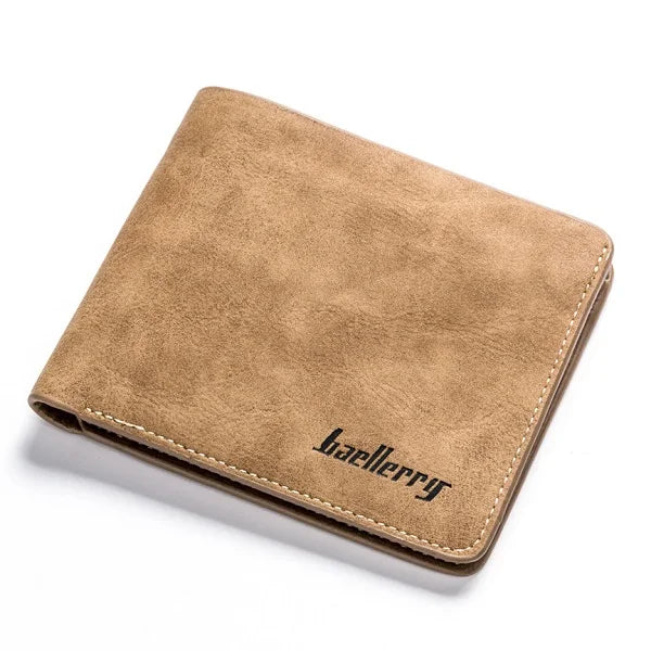 New Men Wallet Leather Business Foldable Wallet Luxury Slim  Hipster Cowhide Credit Card/ID Holders Inserts Coin Purses