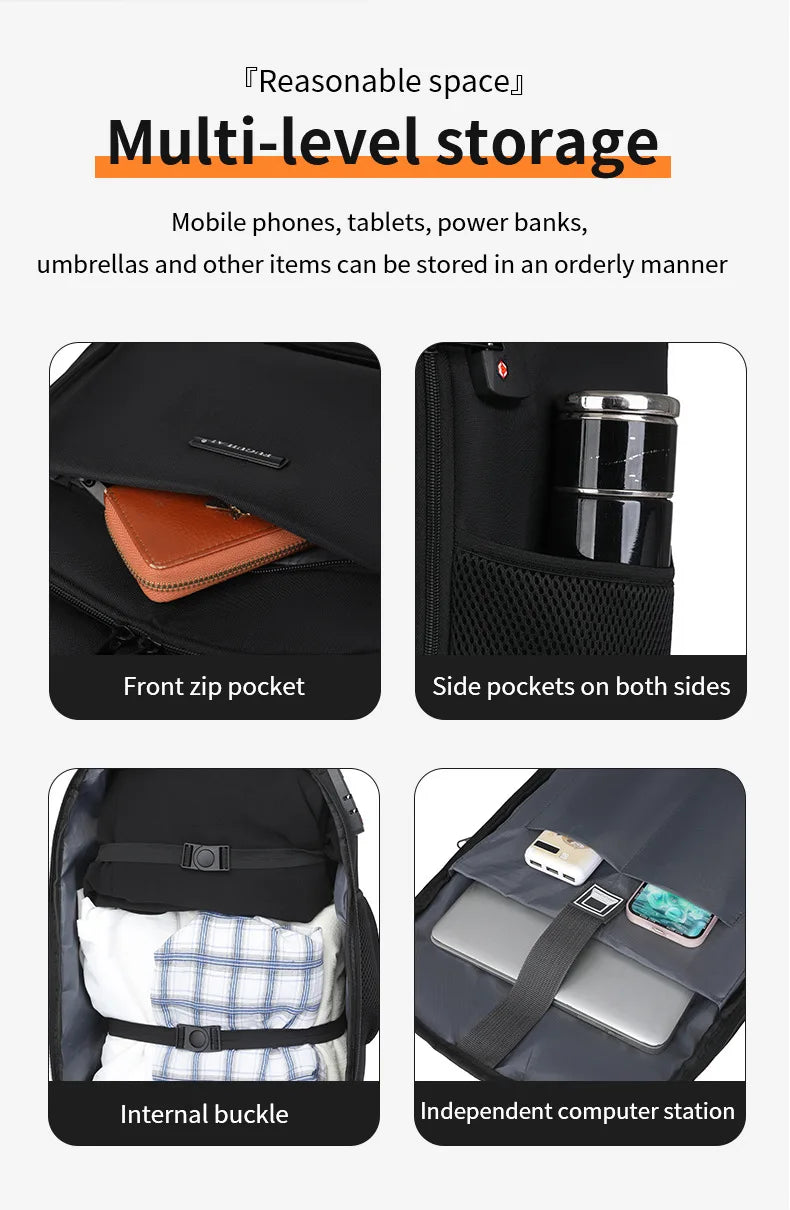 Men Trolley Backpack Rolling Luggage Travel Backpacks Trolley Bag with wheels Business Wheeled Backpack Cabin Carry on Luggage