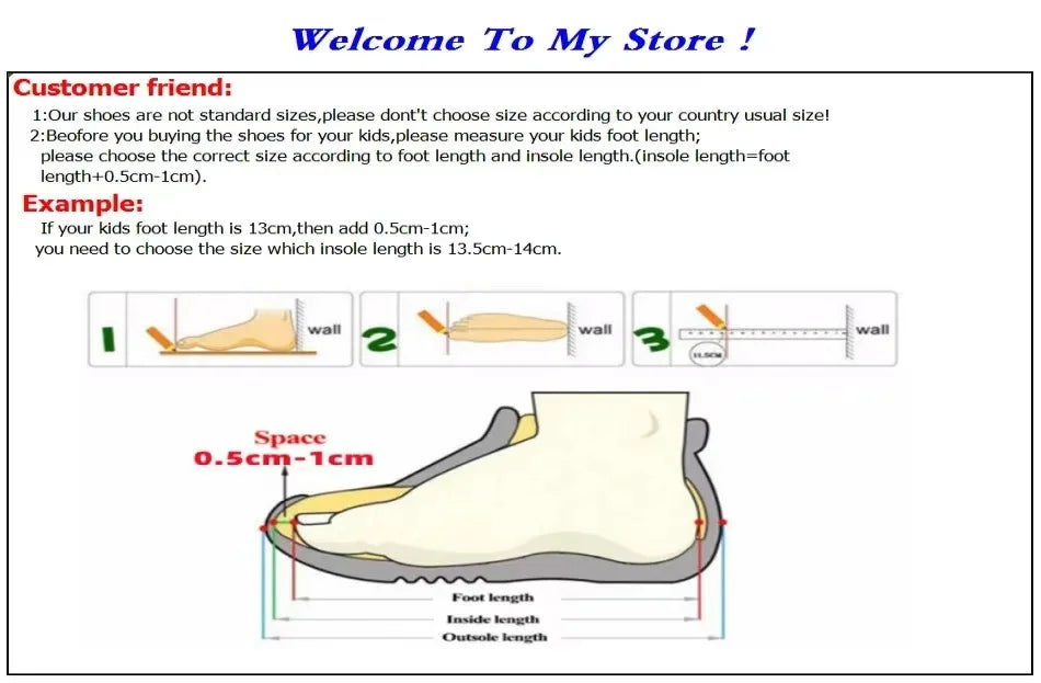 Children's Sneakers Kids Fashion Design White Non-slip Casual Shoes Boys Girls Hook Breathable Sneakers Toddler Outdoor Shoes