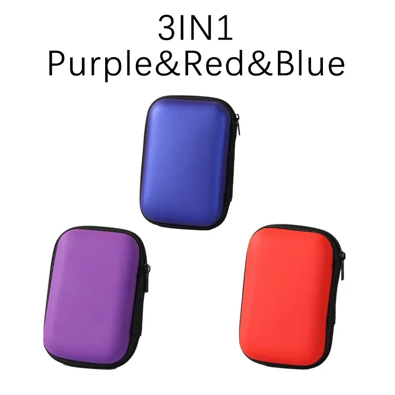 Travel Zipper Carry Hard Case UNO Playing Cards Board Game Cards Storage Package For Kids Fan Entertainment Card Holder Mini Bag