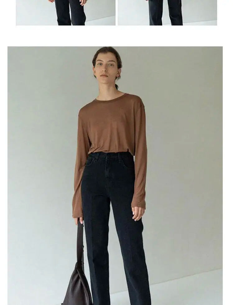 Women Chest Bag PU Bucket Fashion Casual Solid Zipper SOFT Shoulder Bags Crossbody Simple Women Bag Euro-America Style