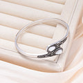 A fashionable retro inlaid imitation green agate water drop men and women adjustable open bracelet, bohemian style summer hundre