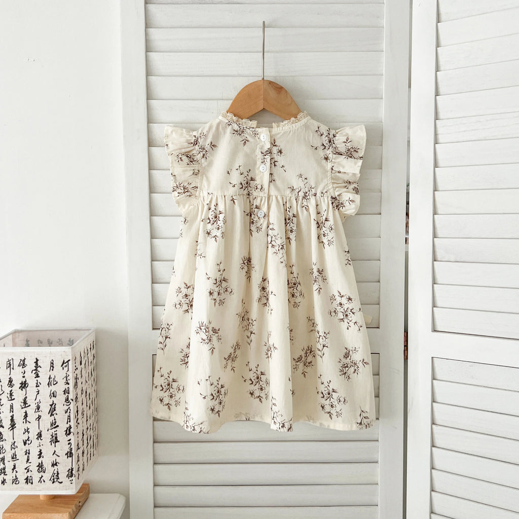 0-7Yrs Toddler Sister Dress Newborn Baby Girl Lace Romper Ruffle Sleeveless Jumpsuit Infant Onepiece Spring Summer Baby Clothes