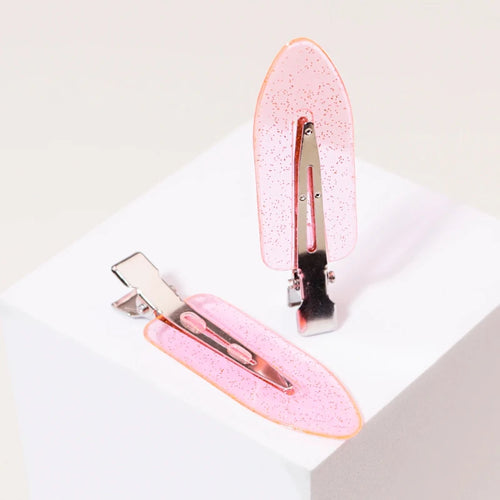 10pcs seamless fashion girl transparent hair clips, makeup facial accessory clips styling hair clips Special for real hair wigs