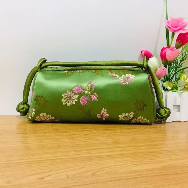 New Chinese Style Retro Bag Designer Chinese Style Silk Bag Japanese Hand Embroidery Totes Fashion Handbags and Purses