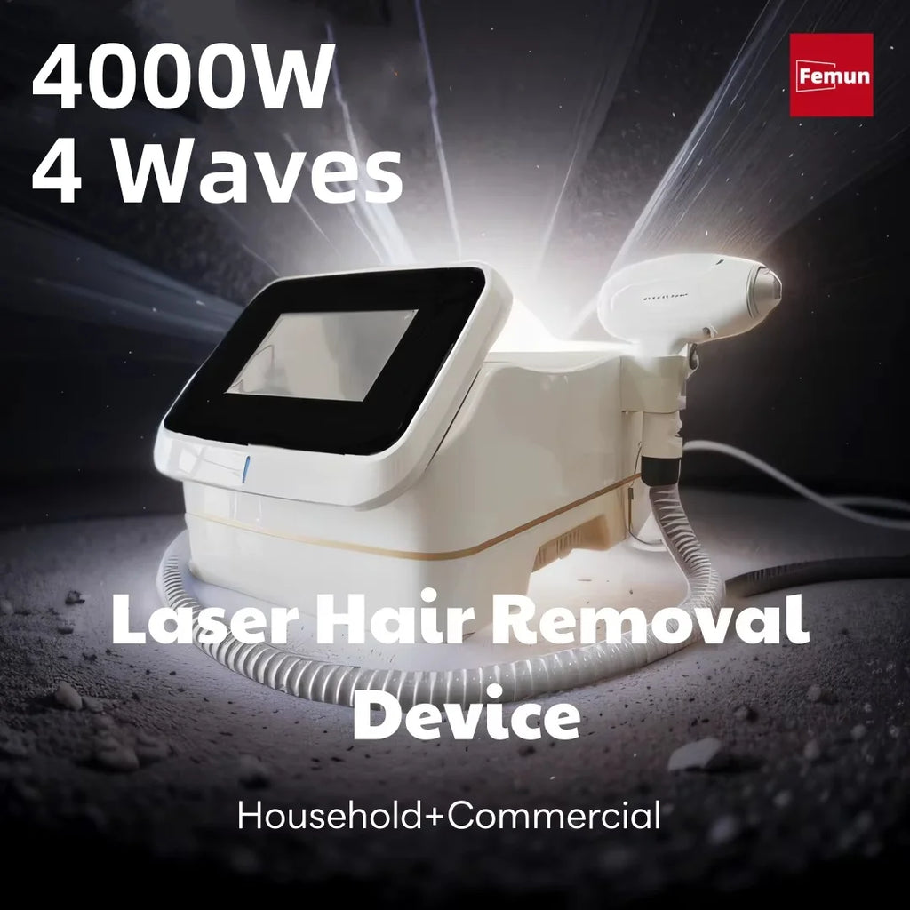 4000w Mini Ice Platinum Epilator 808nm Diode  Hair Removal  Machine Skin Rejuvenation Affordable Options for Beauty Studios