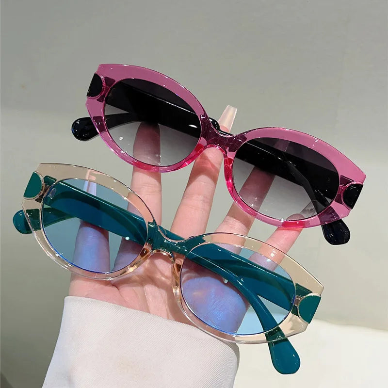 Retro Cat Eye Women Sunglasses Fashion Candy Color Shades UV400 Luxury Gradient Sun Glasses Female Outdoor Eyewear Oculos De Sol