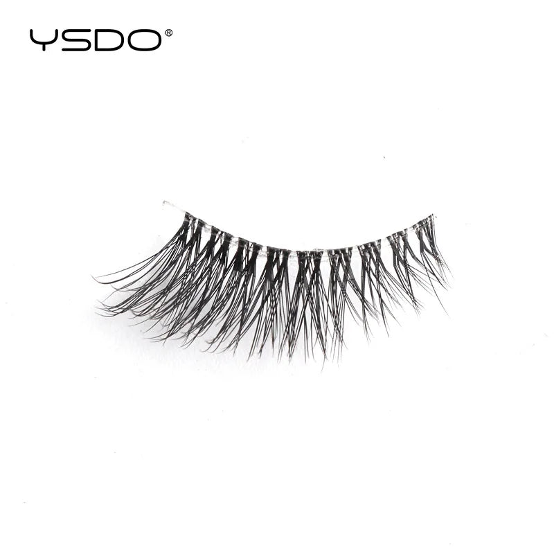 YSDO Halb-Wimpern 5/7/10 Paare Nerzwimpern Natürliche Falsche Wimpernverlängerung Make-up Wispy Katzenwimpern Künstliche Wimpern Maquiagem Cilios