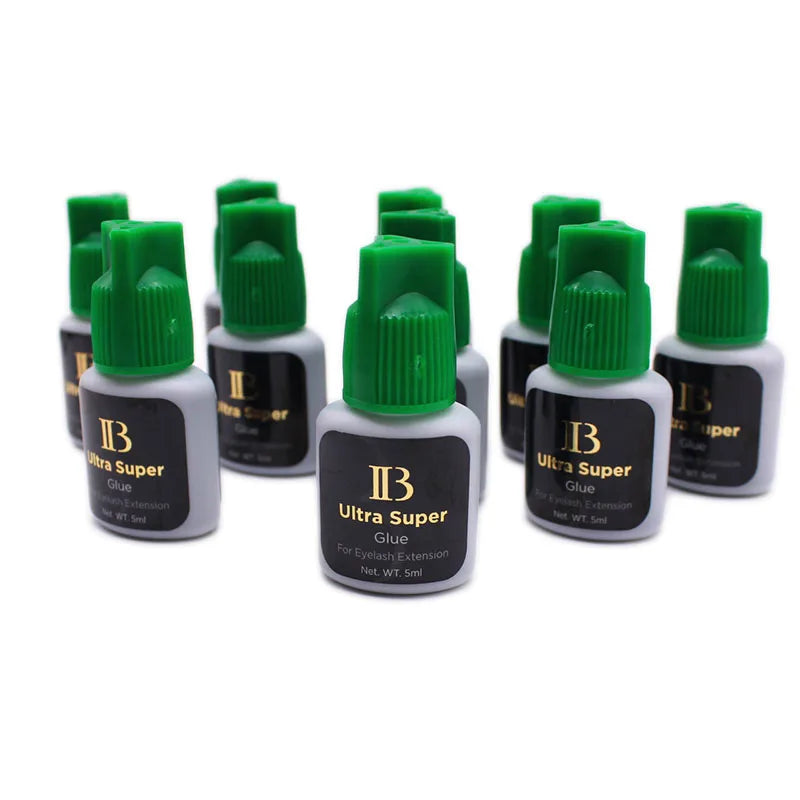 I-Beauty IB Ultra Super Kleber für Wimpernverlängerungen 5ml IB Kleber Grüne Kappe Falsche Wimpern Klebstoff Make-up Werkzeuge Großhandelsshop