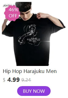 Streetwear Men's Clothing Cotton Cat Graphic Print Korean Fashion Harajuku Goth Y2k Hip Hop Short Sleeve Top Tee Oversize Tshirt