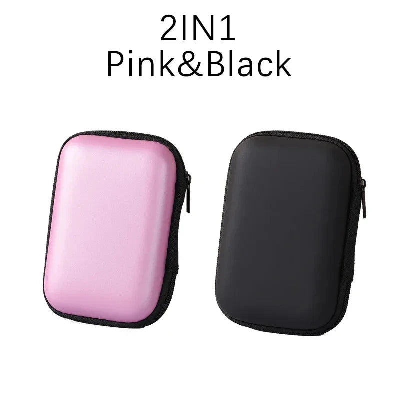 Travel Zipper Carry Hard Case UNO Playing Cards Board Game Cards Storage Package For Kids Fan Entertainment Card Holder Mini Bag