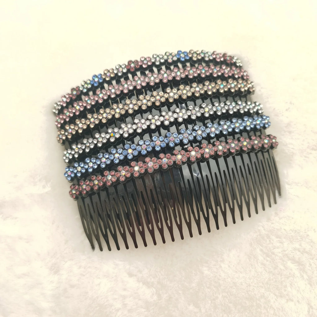 Insert Comb Clip Hair Side Comb Straight Teeth Hairpin Hair Side Clip Bridal Wedding Veil Comb Hair Accessories Headwear