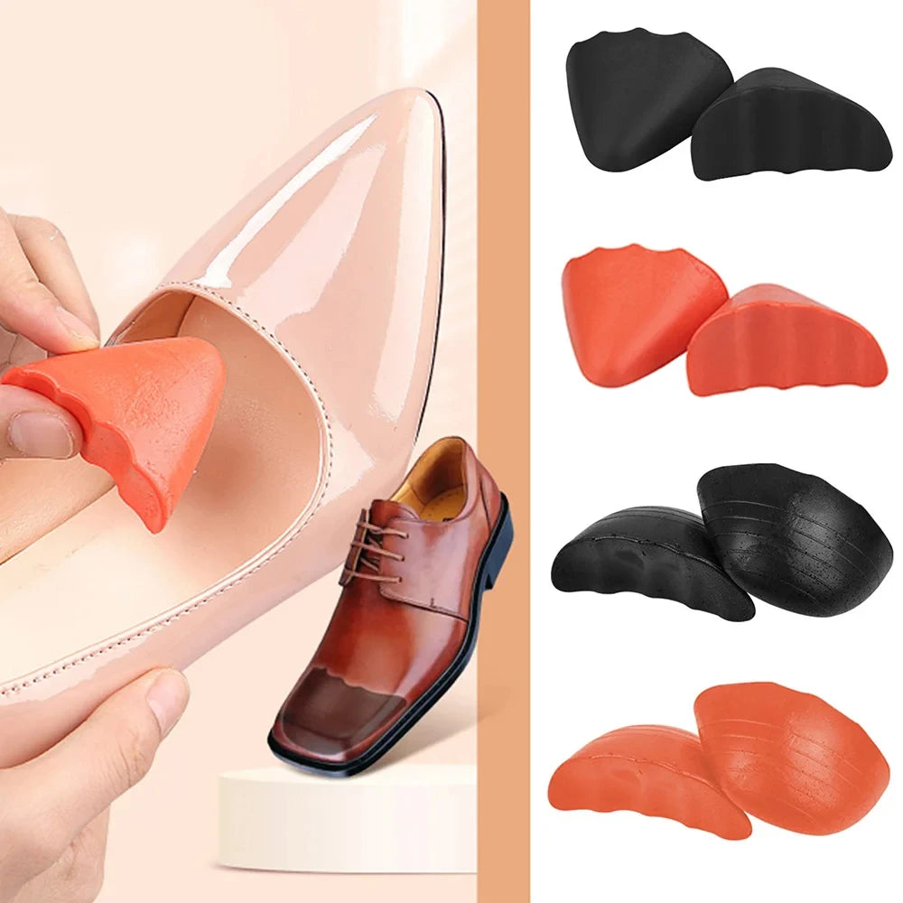 Sponge Forefoot Toe Plug Cushion Forefoots Insert Pads Women Adjust Reduce Shoe Size Pain Relief High Heel Filler Insoles