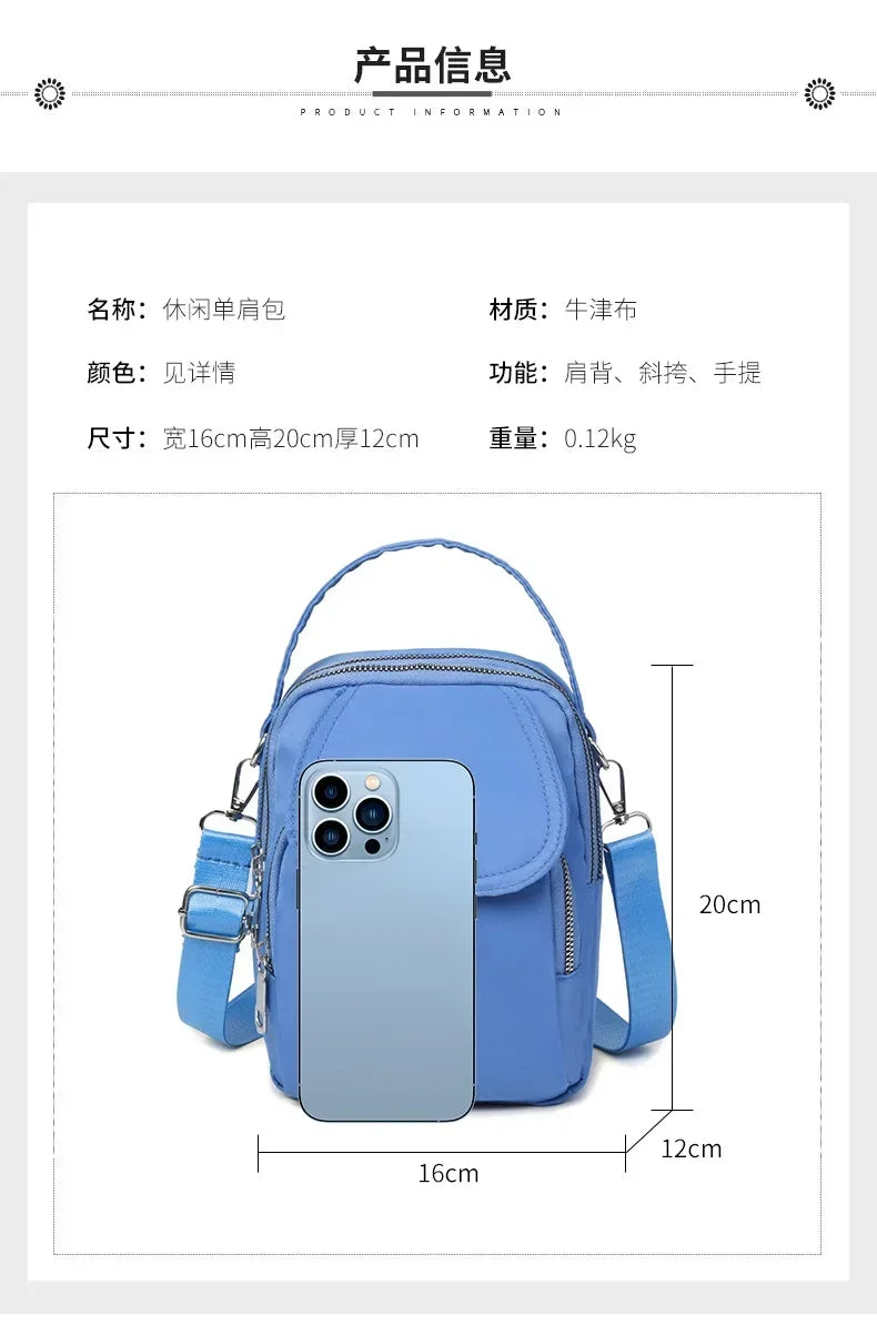 Mobile Phone Bag Mini Small Bag New Small Square Bag Crossbody Shoulder Bag Fashion Women Casual Key Zero Wallet