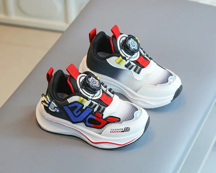 2025 Kids Breathable Mesh Sneakers | Non-Slip Soft Sole Outdoor Running Shoes for Boys Girls,