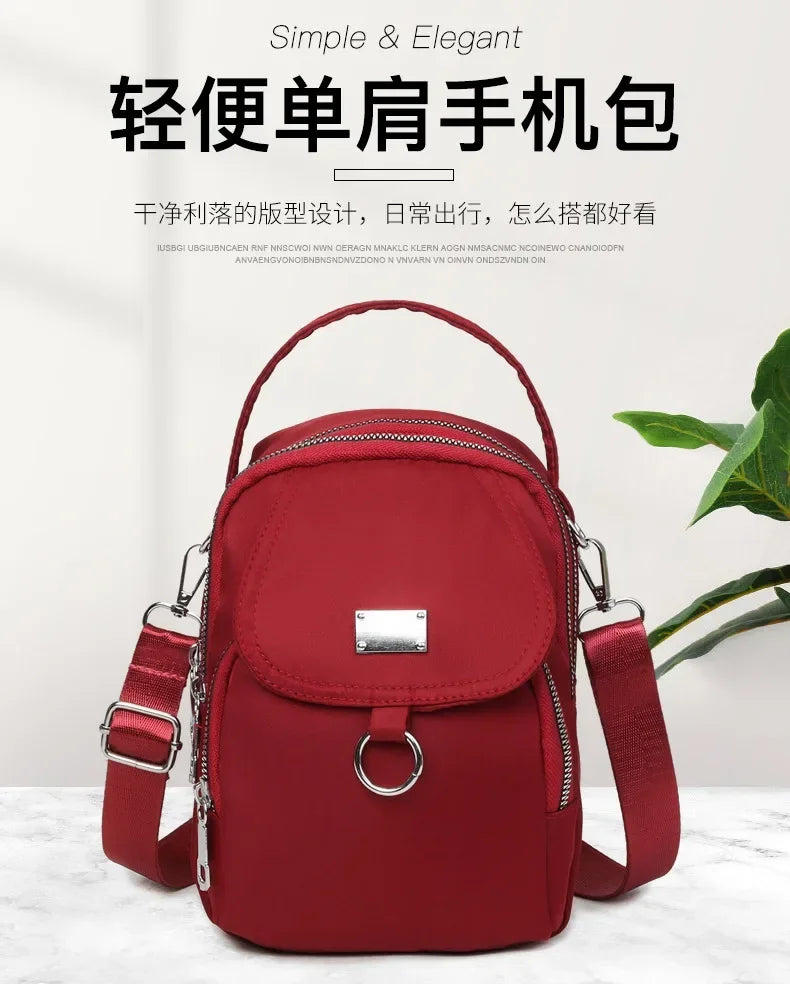 Mobile Phone Bag Mini Small Bag New Small Square Bag Crossbody Shoulder Bag Fashion Women Casual Key Zero Wallet