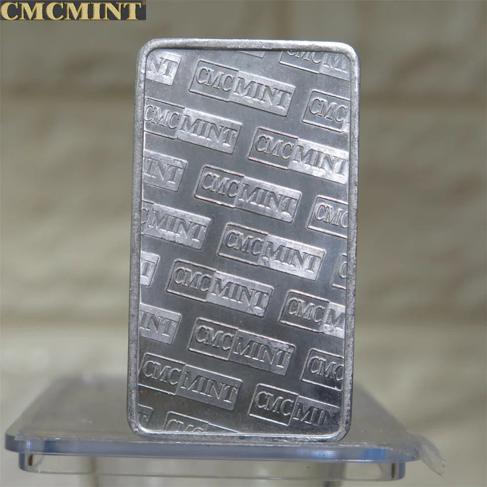 Customized Metal Buffalo Series Challenge Coin 1 Oz .999 Aluminum Buffalo Bar Pure Copper Buffalo Bar With Cmcmint On The Back