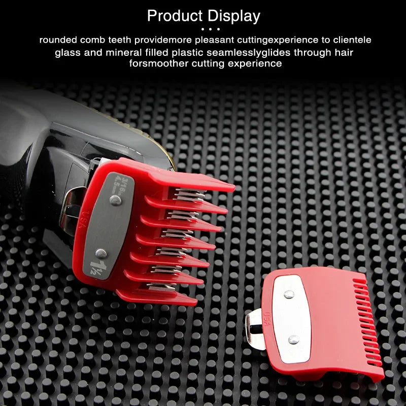 Hair Clipper Limit Guide Comb for Wahl or Kemei Trimmer Universal Barber Guide Comb Haircut Tool Clipper Limit Combs