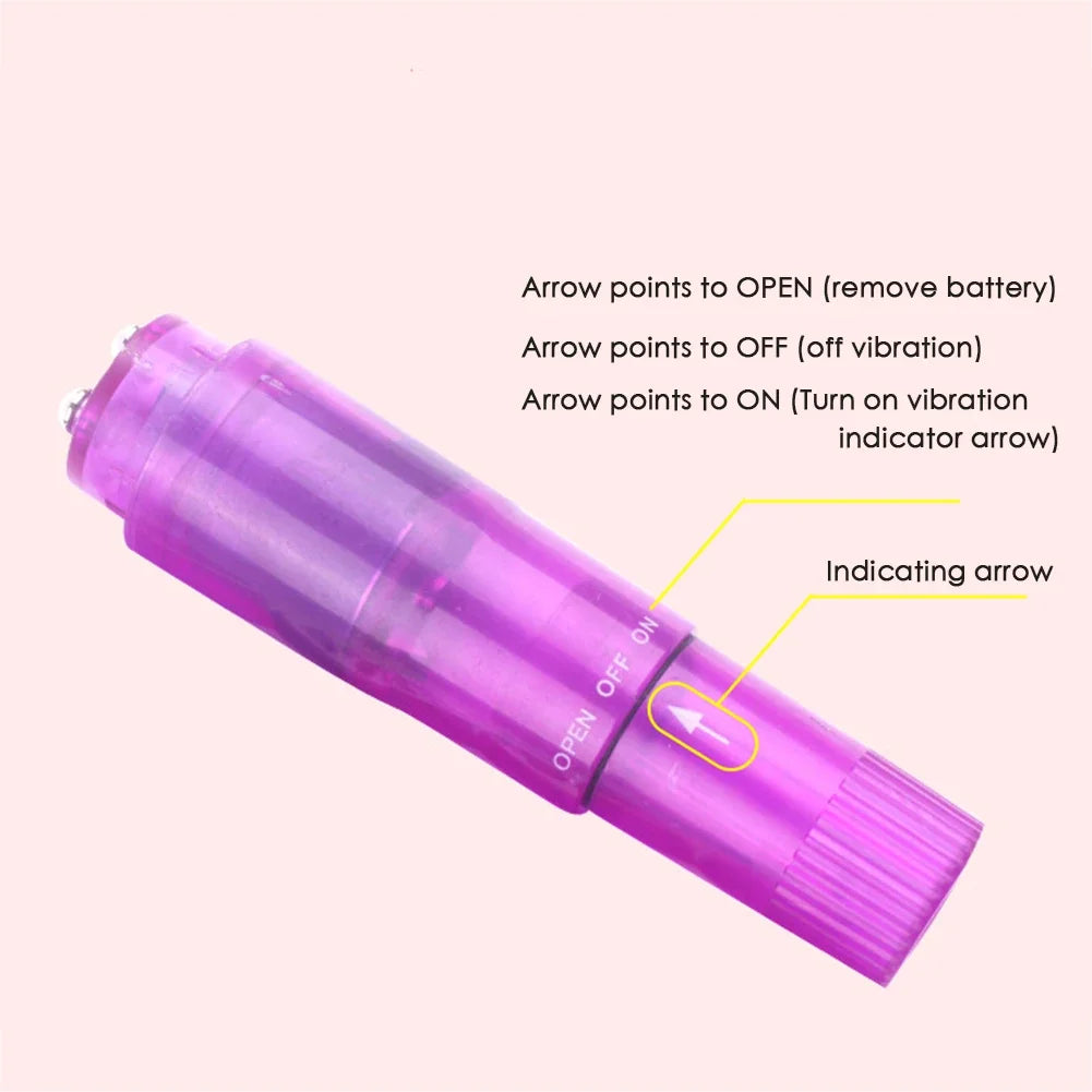 1PC Mini Body Massager Relieve Stress Hand Vibration Massager Full Body Face Shoulder Massager Pocket Travel Massager Tools