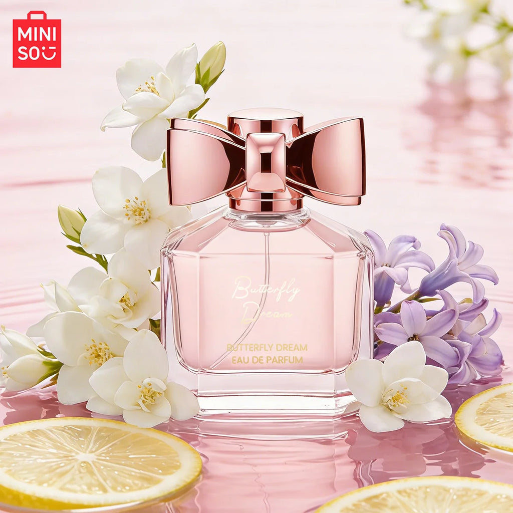 MINISO BUTTERFLY DREAM Women Perfume Original Luxury Floral Eau De Parfum Designer Fragrance For Woman Body Spray 50ML