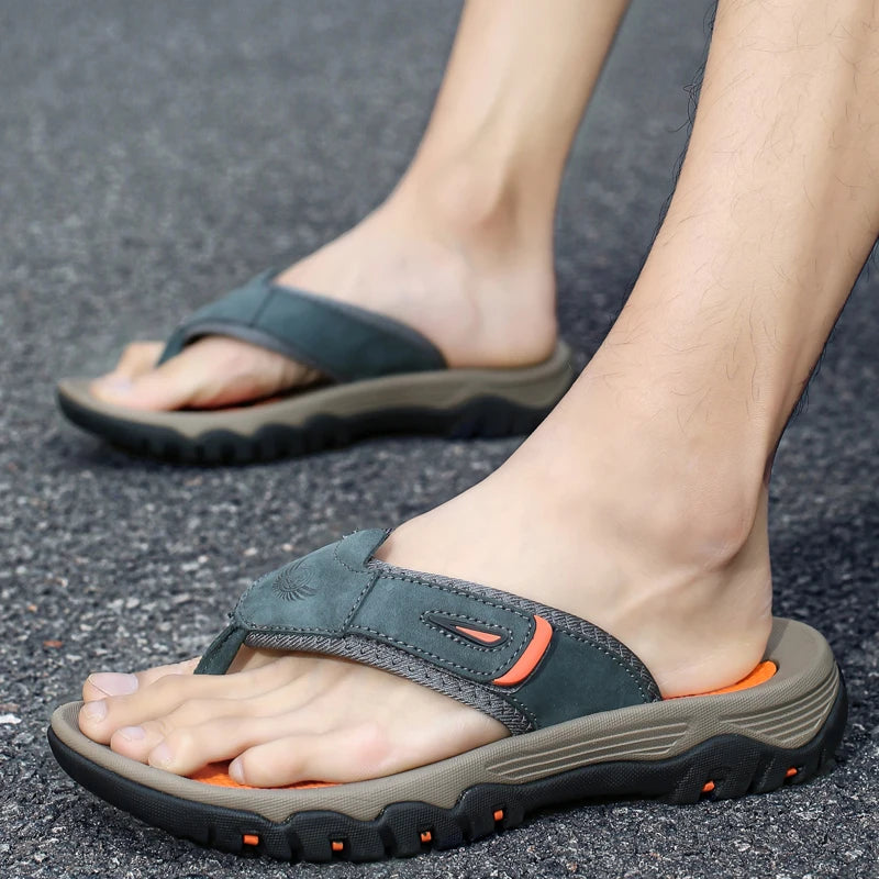 Beachschuhe für Herren Mode Outdoor Herren Sandalen Flip Flops Rutschfeste Atmungsaktive Sneaker Herren Sportschuhe 2025 Neuankömmling Sommer