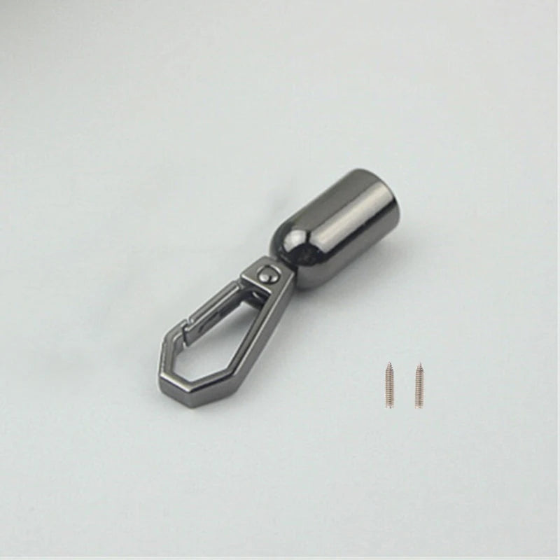 1pc Handbag Tassel Cap Clasp Hook +2pcs Screw Fastener Connector Bag Hanger Metal Buckles Bags Strap Lock DIY Accessories
