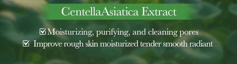 BIOAQUA Centella Asiatica Facial Mousse with Brush Deep Cleansing Pores Remove Cosmetic Residue Oil Control Gentle Face Cleanser