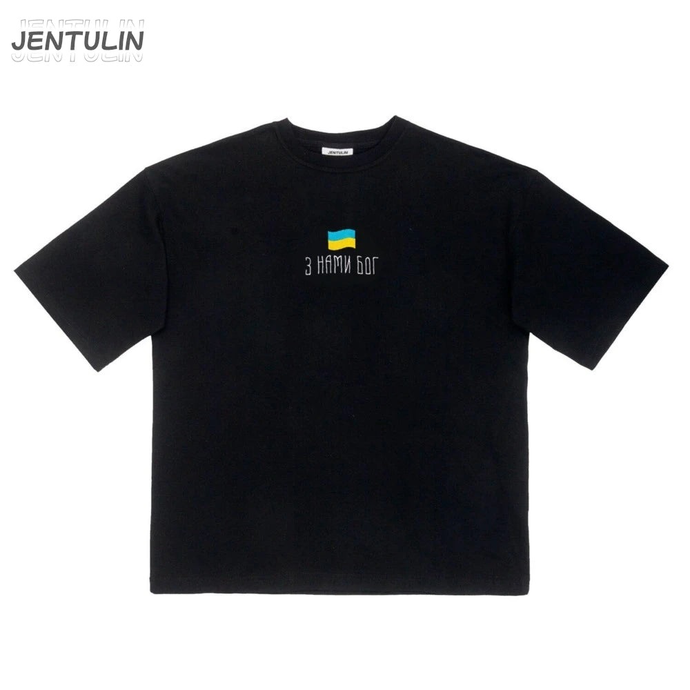 Harajuku Oversized Streetwear Men's Tshirt Cmhell Graphic Print Tops Cotton Hip Hop Aesthetic Short Sleeve Clothing Goth Y2k Tee
