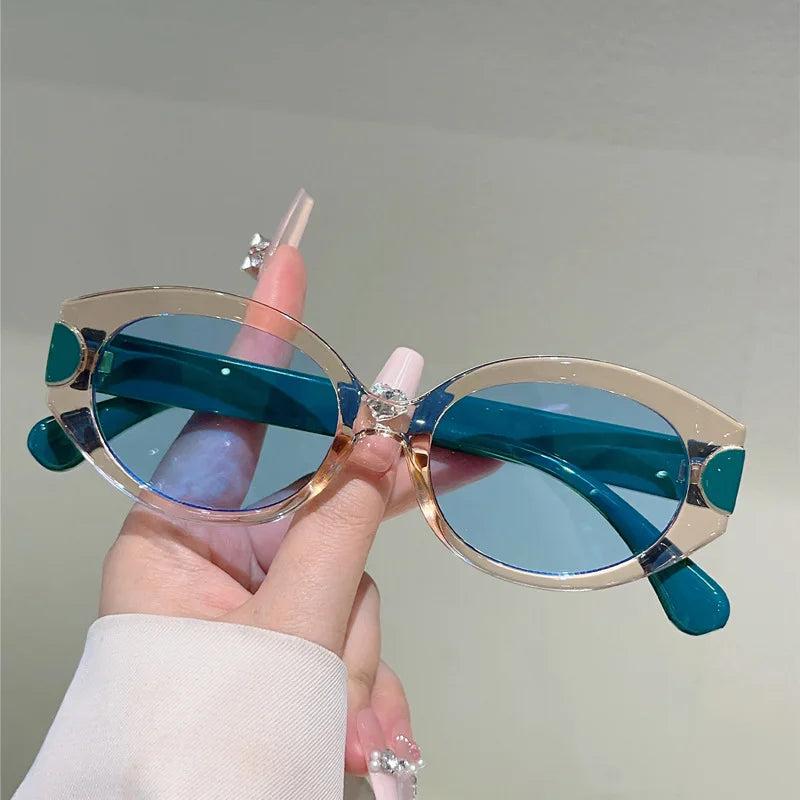 Retro Cat Eye Women Sunglasses Fashion Candy Color Shades UV400 Luxury Gradient Sun Glasses Female Outdoor Eyewear Oculos De Sol