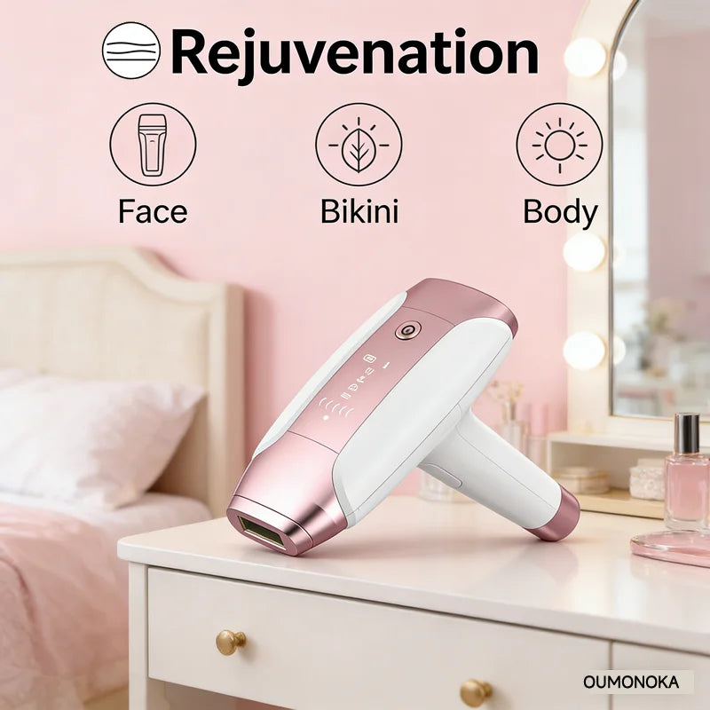 999999 Flashes IPL Laser Epilator for Women  Home Use Devices Hair Removal Painless Electric Epilator Bikini Dropshipping