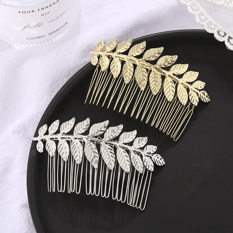 Insert Comb Clip Hair Side Comb Straight Teeth Hairpin Hair Side Clip Bridal Wedding Veil Comb Hair Accessories Headwear