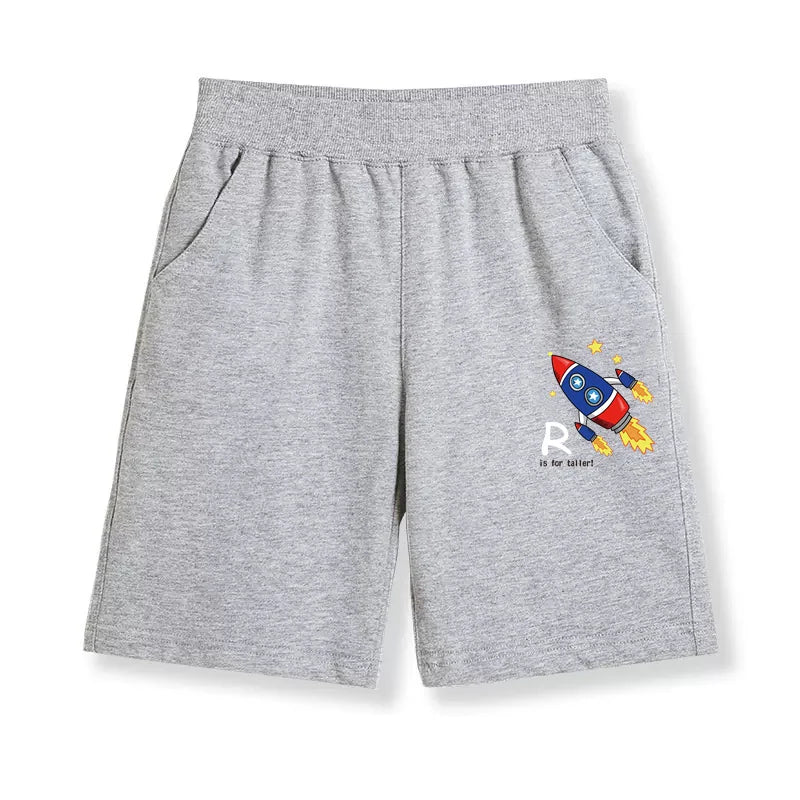 Boy New Monster Car Summer Shorts Children Loose Sweatpants Boys Student Sports Short Pants Truck Clothes