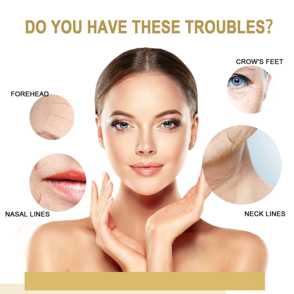 Wrinkle Remove Serum Anti-Aging Essence Fade Fine Line Lifting Firming Whitening Skin Care