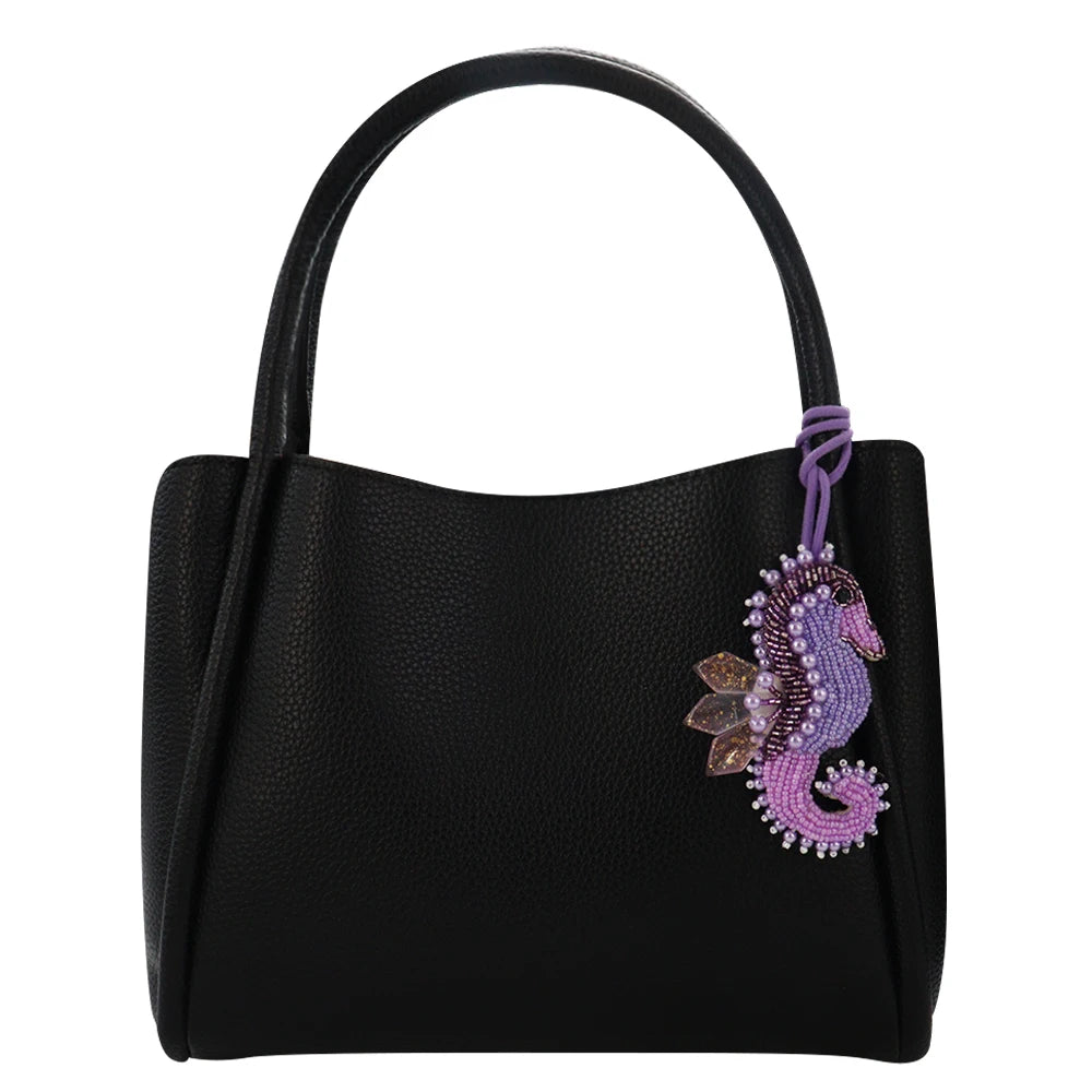 Aufnäher Perlen Pailletten Strass Früchte Schmetterling Fisch Seepferdchen Perlen Quasten, DIY zum Verzieren von Taschen Kleidung Schlüsselbändern