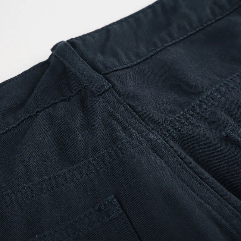 BKQU Fashion Straight Wide Leg Pants Women Baggy Jeans 2024 New American High Waist Irregular Rivets Design Wash Denim Trousers