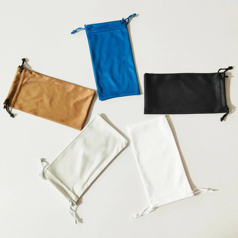 Mini Eyeglasses Drawstring Bag Sun Glasses Optical Spectacles Case Portable Cloth Pouch Eyewear Eyeglasses Storage Organizer