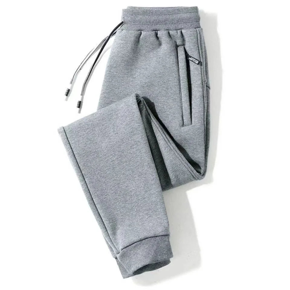 Men's Summer Thin Men Invisible Zipper Open Crotch Pants Sports Casual Black Plus Size Loose Trousers