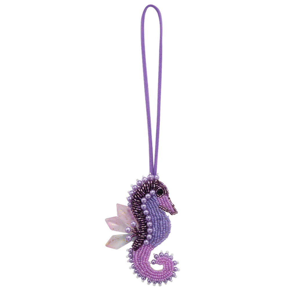 Aufnäher Perlen Pailletten Strass Früchte Schmetterling Fisch Seepferdchen Perlen Quasten, DIY zum Verzieren von Taschen Kleidung Schlüsselbändern