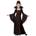 Halloween Costume Dress For Kids Fantasy Vampire Costume Girls Witch Cosplay Children's Party Performance Gown Clothing 4-12Y