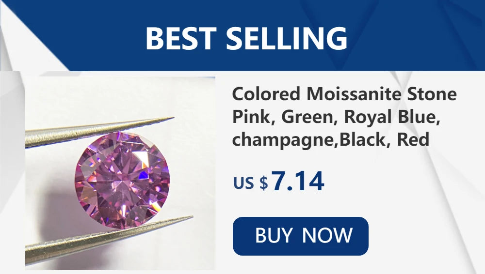 1ct Moissanite Men's Ring 925 Silver Beautiful Firecolour Diamond Substitute luxury wedding rings for Couples 2023