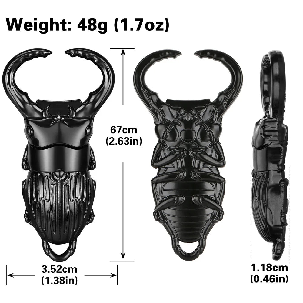 Exquisite Beetle Insect Shape Metal Beer Bottle Opener Funny Birthday Gift Kitchen Bar Tool Beverage Openors