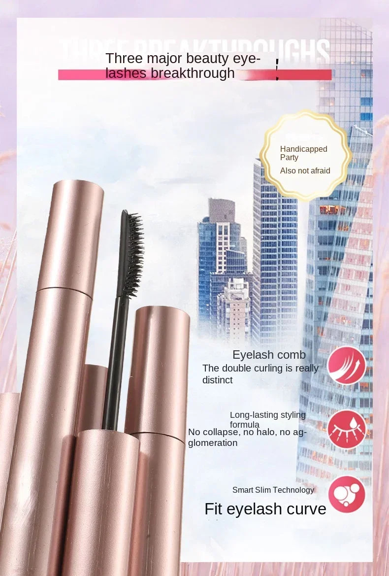 Mascara Waterproof Extra Volume Long -lasting Hyper-Curl Lengthening Eyelash Non-smudging Eyelashes Black Mascara Wholesale