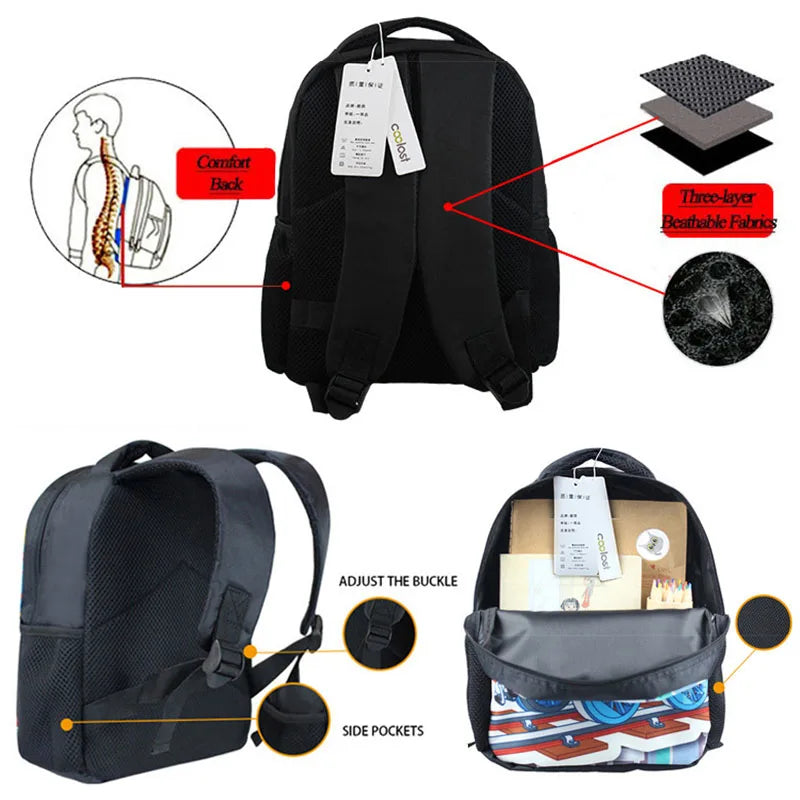 Steed Printing Backpack For Teenagers Children Horse School Bags Cute unicorn Backpack Boys Girls School Backpacks Kids Gift